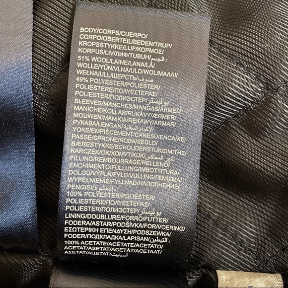 Tommy Hilfiger Women’s Blue Gray Jacket With Removable Bottom Half Size Medium - Picture 15 of 15